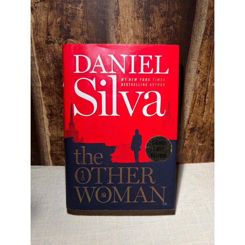 Daniel Silva The Other Woman Signed First Edition Hardcover 2018 Gabriel Allon